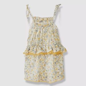 NWT Bardot Junior Yellow Floral Romper Girls